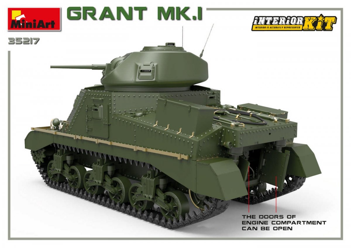 MiniArt 35217 Grant Mk.I w/interior 1/35 – imagen 8
