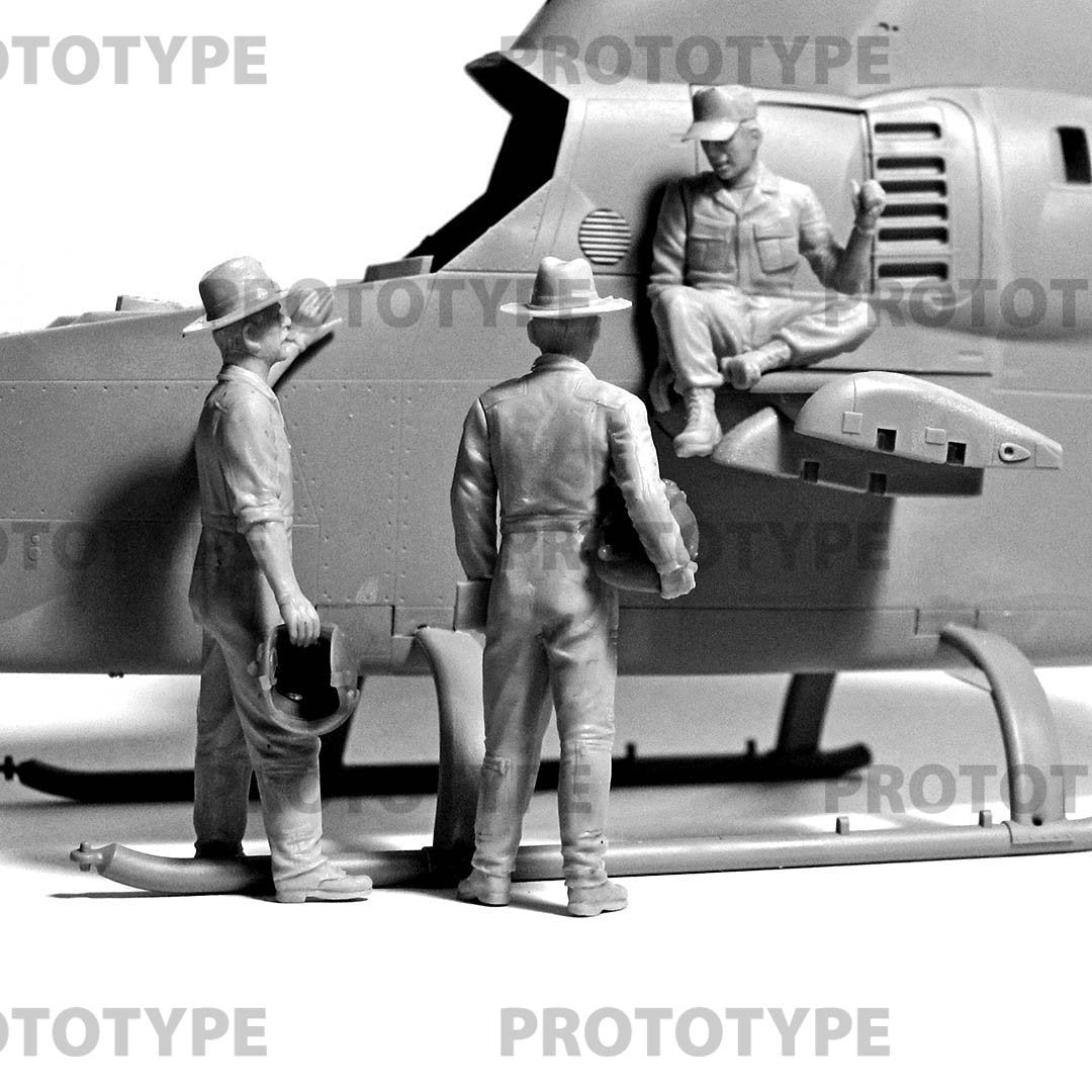 ICM 32114 US Helicopter Pilots Vietnam War 1/32 – Bild 4