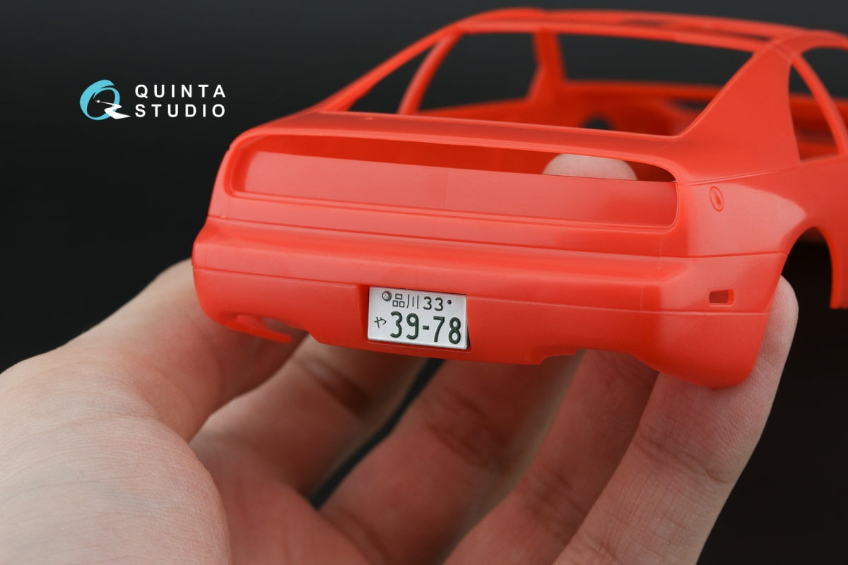 Quinta Studio QD24020 Nissan Fairlady 300ZX Z32 3D-Printed colored Interior on decal paper (Hasegawa) 1/24 – image 17