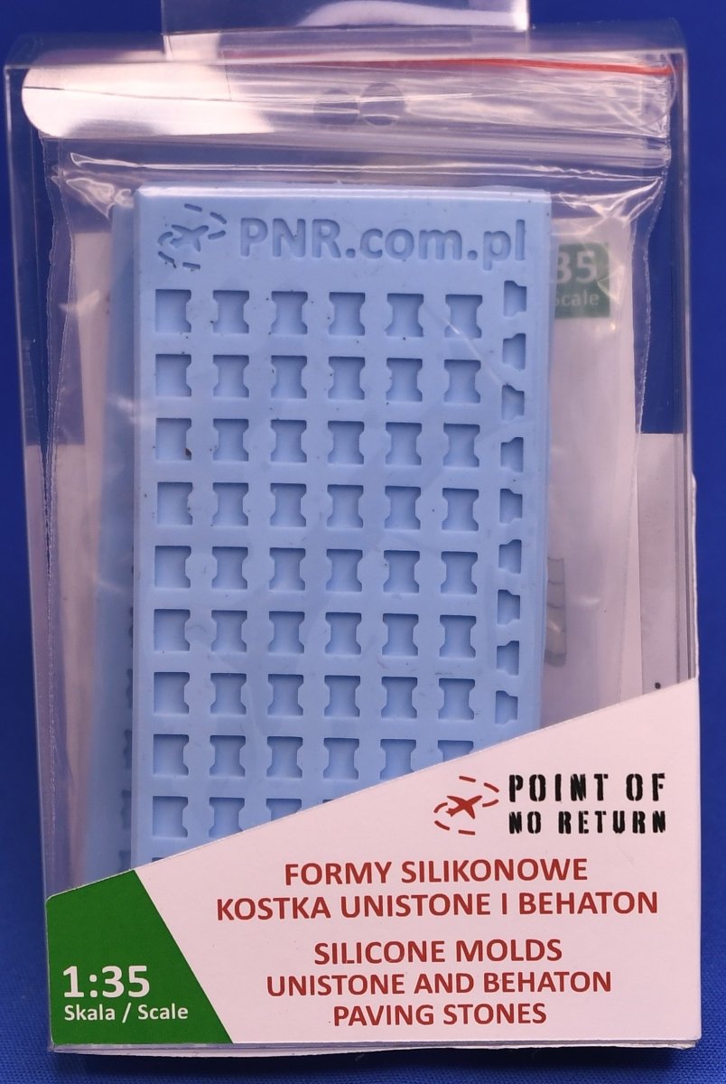 Point of no Return 3522028 Formy silikonowe. Kostka Unistone i Behaton 1/35 – Bild 2