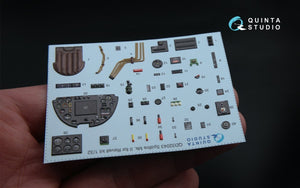 Quinta Studio QD32043 Spitfire Mk. II 3D-Printed &amp;amp; coloured Interior on decal paper (for Revell kit) 1/32 – Bild 4