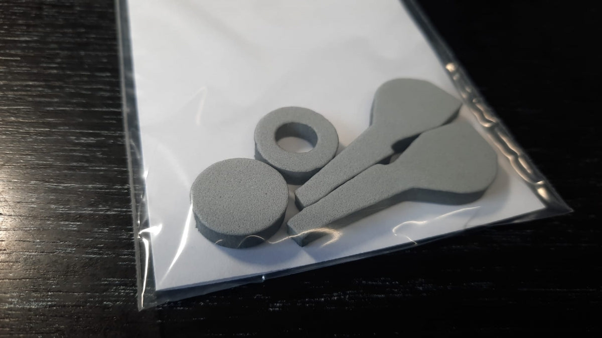 Omask 74809 Fw 190 A-5 / A-6 wheel bay plugs (for Eduard) 1/48 – image 2