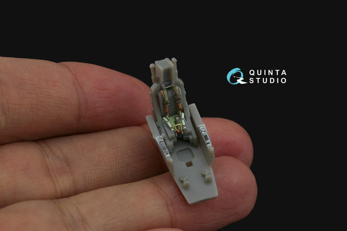 Quinta Studio QD72125 Harrier Gr.3 late 3D-Printed coloured Interior on decal paper (Airfix) 1/72 – imagen 9