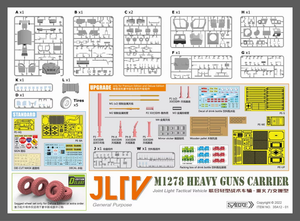 Sabre 35A12-DLX JLTV M1278 Heavy Guns Carrier - Deluxe Edition 1/35 – Bild 5