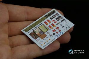 Quinta Studio QD35040 UAZ-452 3D-Printed &amp;amp; coloured Interior on decal paper (Zvezda) 1/35 – Bild 12