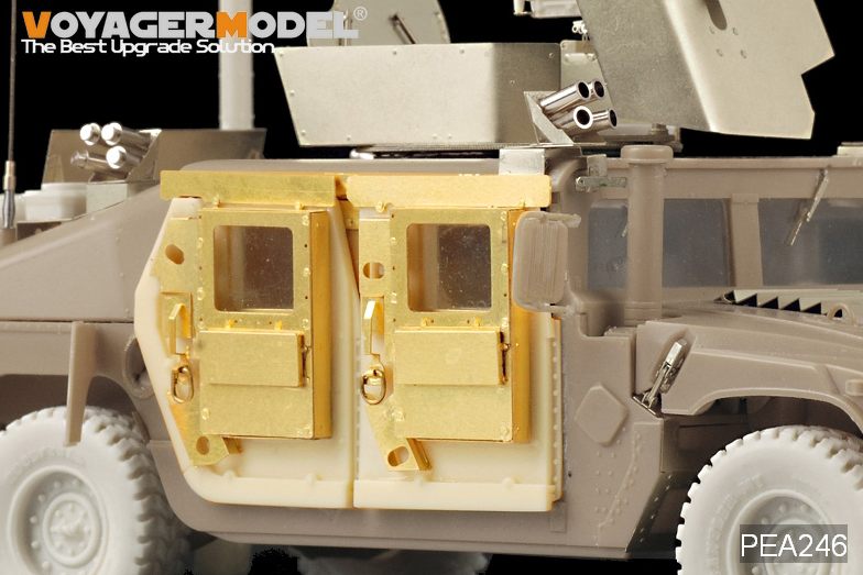 Porte blindée Voyager Model PEA246 pour Humvee moderne (pour Tamiya/Bronco) 1/35 – image 2