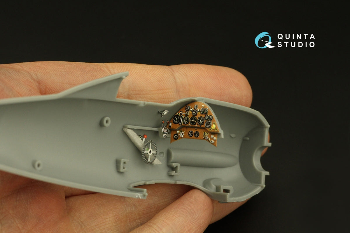 Quinta Studio QD48393 Gloster Gladiator MKI 3D-Printed &amp;amp; coloured Interior on decal paper (I Love Kit) 1/48 – Bild 6