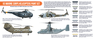 Hataka HTK-CS14 ORANGE LINE – US Marine Corps Helicopters Paint Set (8x17ml) – image 3