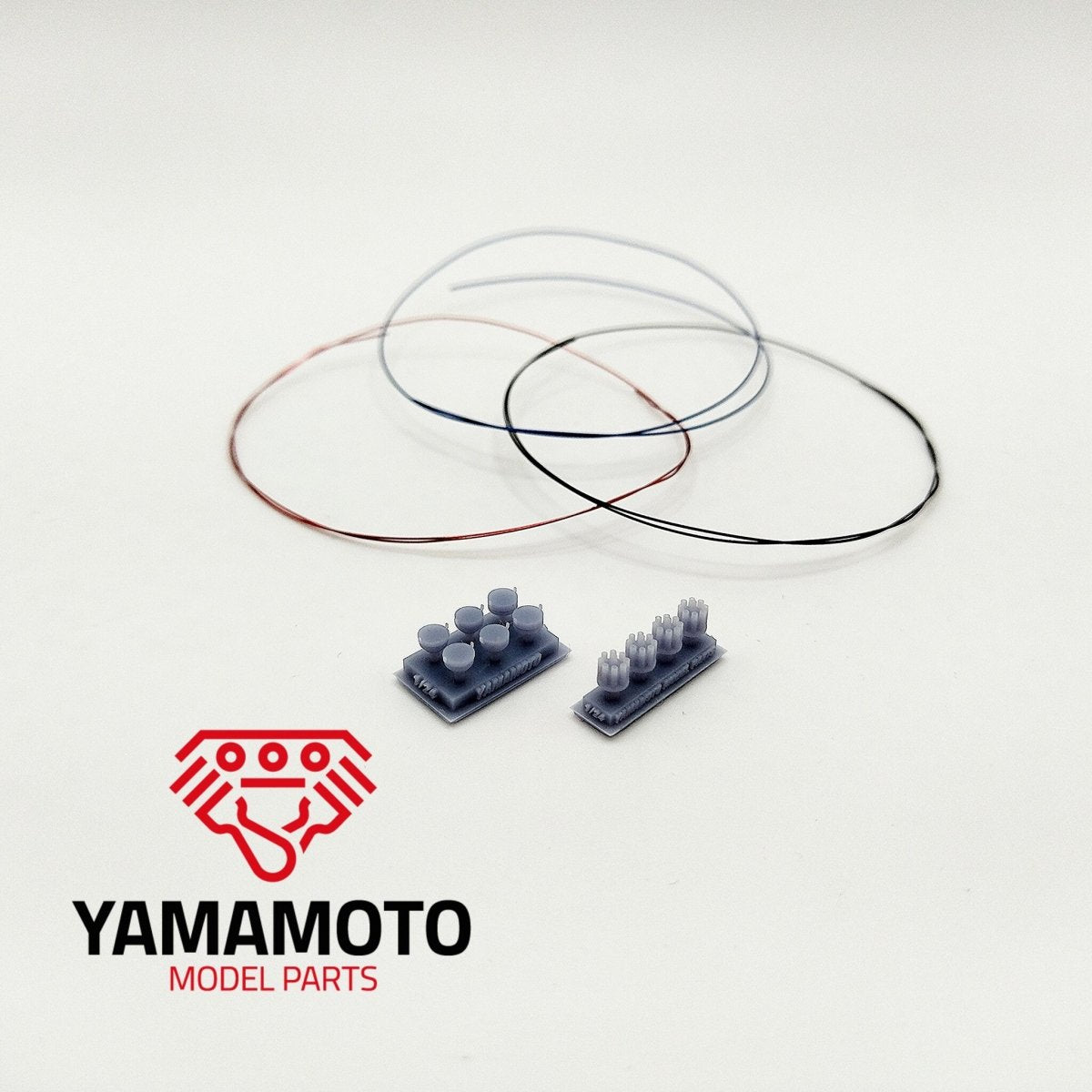 Yamamoto Model Parts YMPTUN72 Jeu de 4 dispositifs d&amp;#39;allumage pour 8 cylindres 1/24 – image 2
