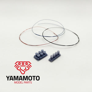 Yamamoto Model Parts YMPTUN72 Jeu de 4 dispositifs d&amp;#39;allumage pour 8 cylindres 1/24 – image 2