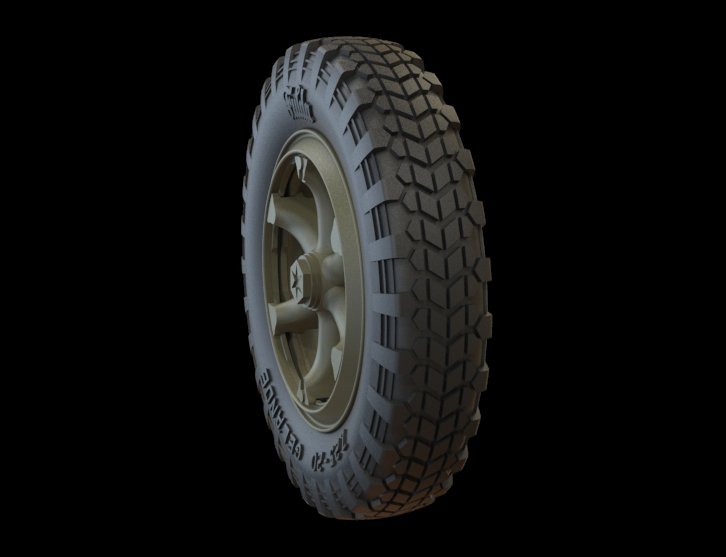 Panzer Art RE35-205 Road wheels for Henschel 33 (gelande pattern) 1/35 – Bild 3