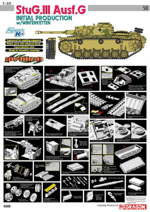 Cyber Hobby 6598 StuG.III Ausf.G Initial 1/35 – Bild 2