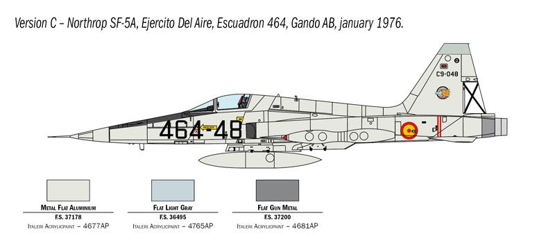 Italeri 1441 F-5A Freedom Fighter 1/72 – Bild 6
