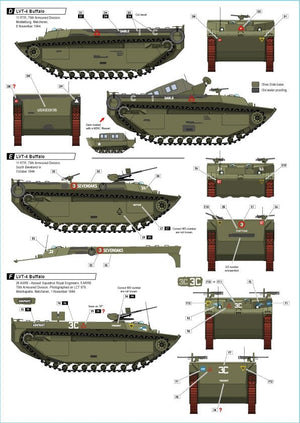 Star Decals 72-A1048 LVT-4 Buffalo britannique. Buffalo britanniques en Hollande 1944-45 1/72 – image 2