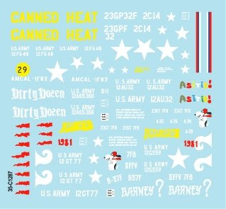 Star Decals 35-C1287 Big Guns in Vietnam 4 1/35 – image 3