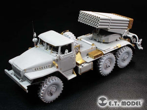 E.T. Model E35-191 Russian BM-21 Grad Multiple Rocket Launcher (For TRUMPETER 01013) 1/35 – immagine 4