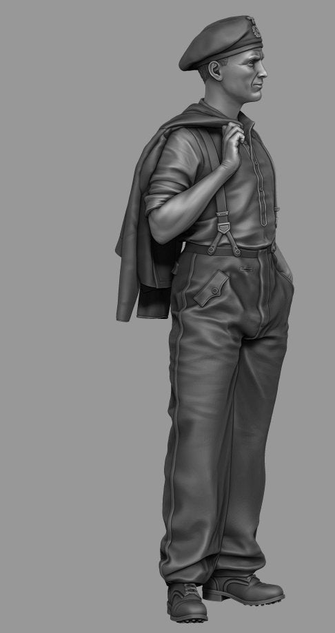 Panzer Art FI35-142 Waffen-SS tank officer No. 2 1/35 – Bild 4