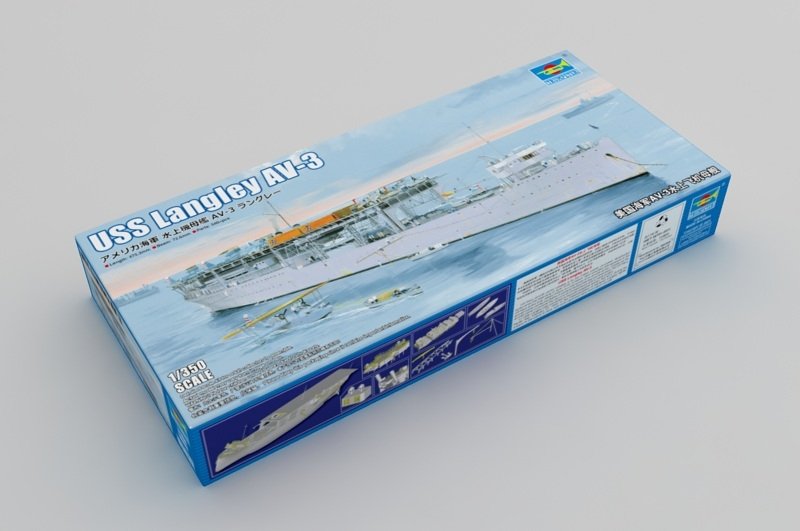 Trumpeter 05632 USS Langley AV-3 1/350 – imagen 2