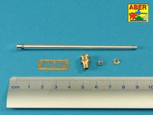 Aber 35L-046n German 75 mm Barrel for Kwk 40 L/48 with early model muzzle brake for Pz.Kpfw. IV Ausf.G late - Ausf.H 1/35 – immagine 2