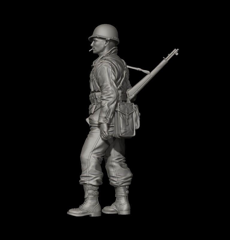 Panzer Art FI35-094 US Soldier in M43 uniform No.1 1/35 – imagen 3