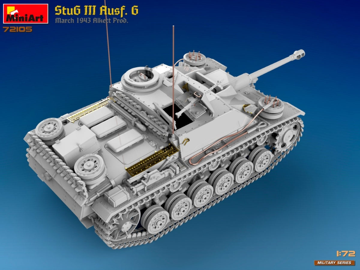 MiniArt 72105 StuG III Ausf. G March 1943 Prod. 1/72 – Bild 6