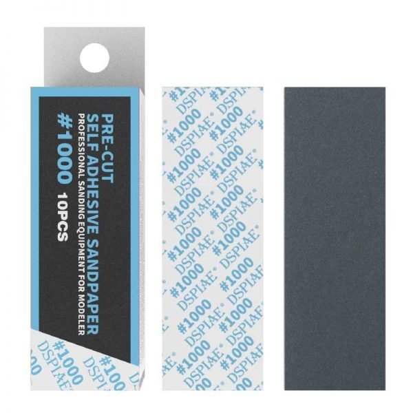 DSPIAE MSP-1000 #1000 DIE-CUTTING ADHESIVE SANDPAPER / PAPIER ŚCIERNY SAMOPRZYLEPNY