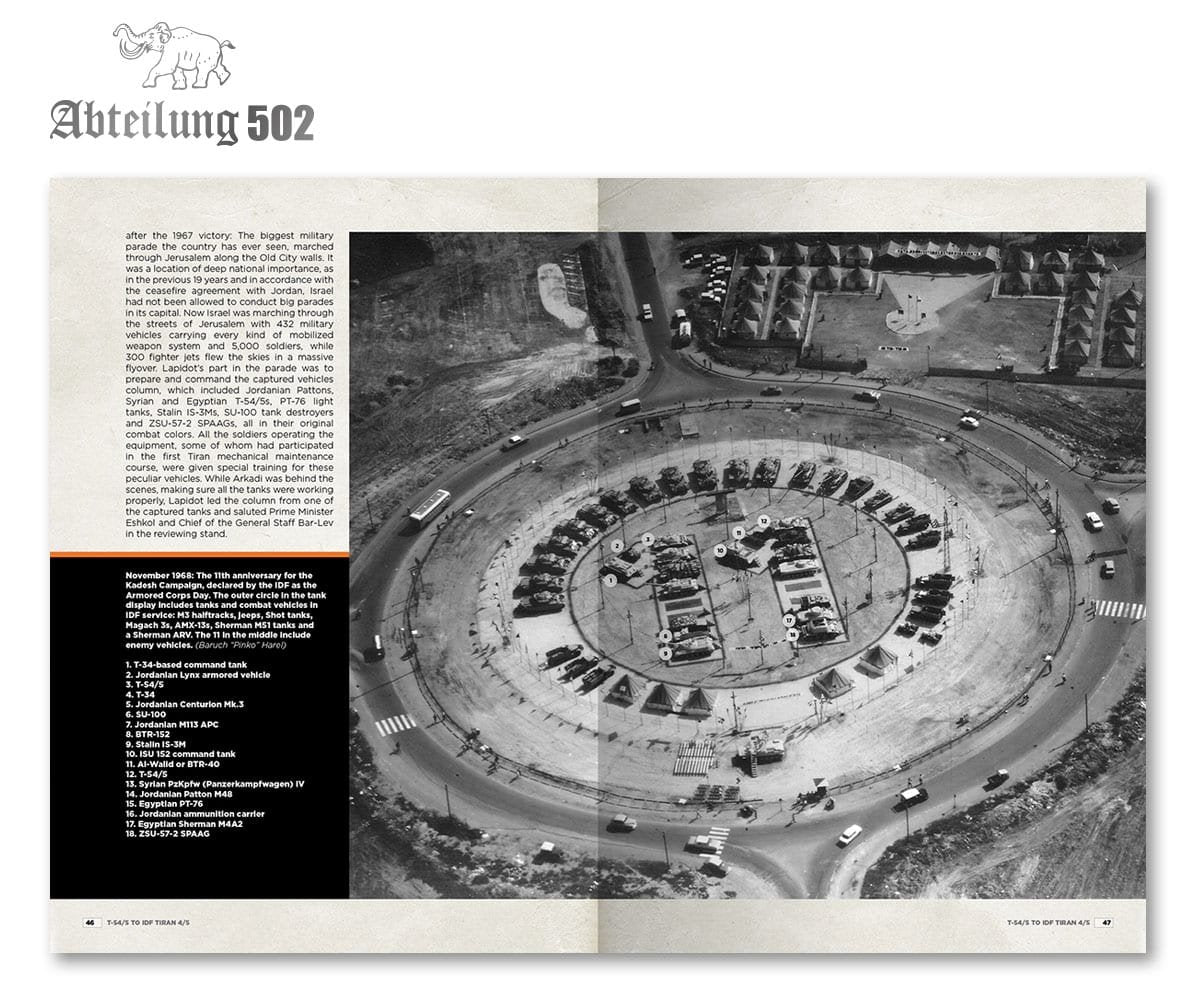 502 Abteilung ABT607 T-54/5 TO IDF TIRAN 4/5 THE BIRTH OF A BASTARD TANK – imagen 7