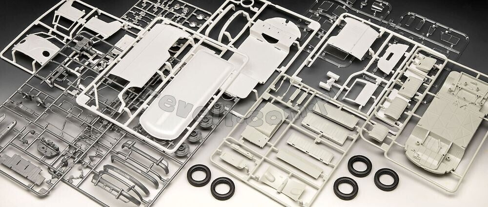 Revell 07726 VW T1 Panel Van - Gulf Decoration 1/24 – immagine 13