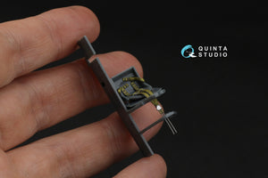 Quinta Studio QR+48102 British Fighter seatbelts (pre-war/early WWII) (with metal buckles) (All kits) 1/48 – imagen 7