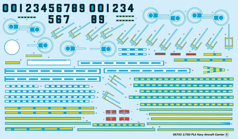 Trumpeter 06703 PLA Navy Aircraft Carrier 1/700 – Bild 3