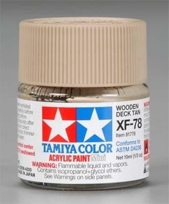 Tamiya XF78 Wooden Deck Tan (81778) Acrylic paint 10ml – Bild 2
