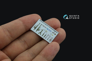 Quinta Studio QD72103 CF-104 early 3D-Printed &amp;amp; coloured Interior on decal paper (Hasegawa) 1/72 – imagen 6