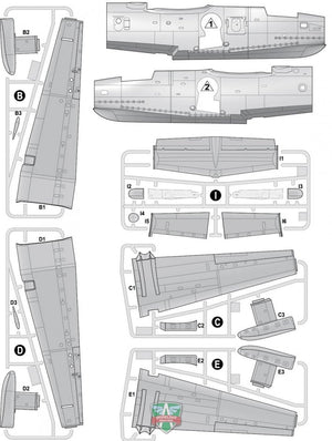 Modelsvit 72039 Beriev Be-14 All-weather SAR flying boat 1/72 – zdjęcie 4