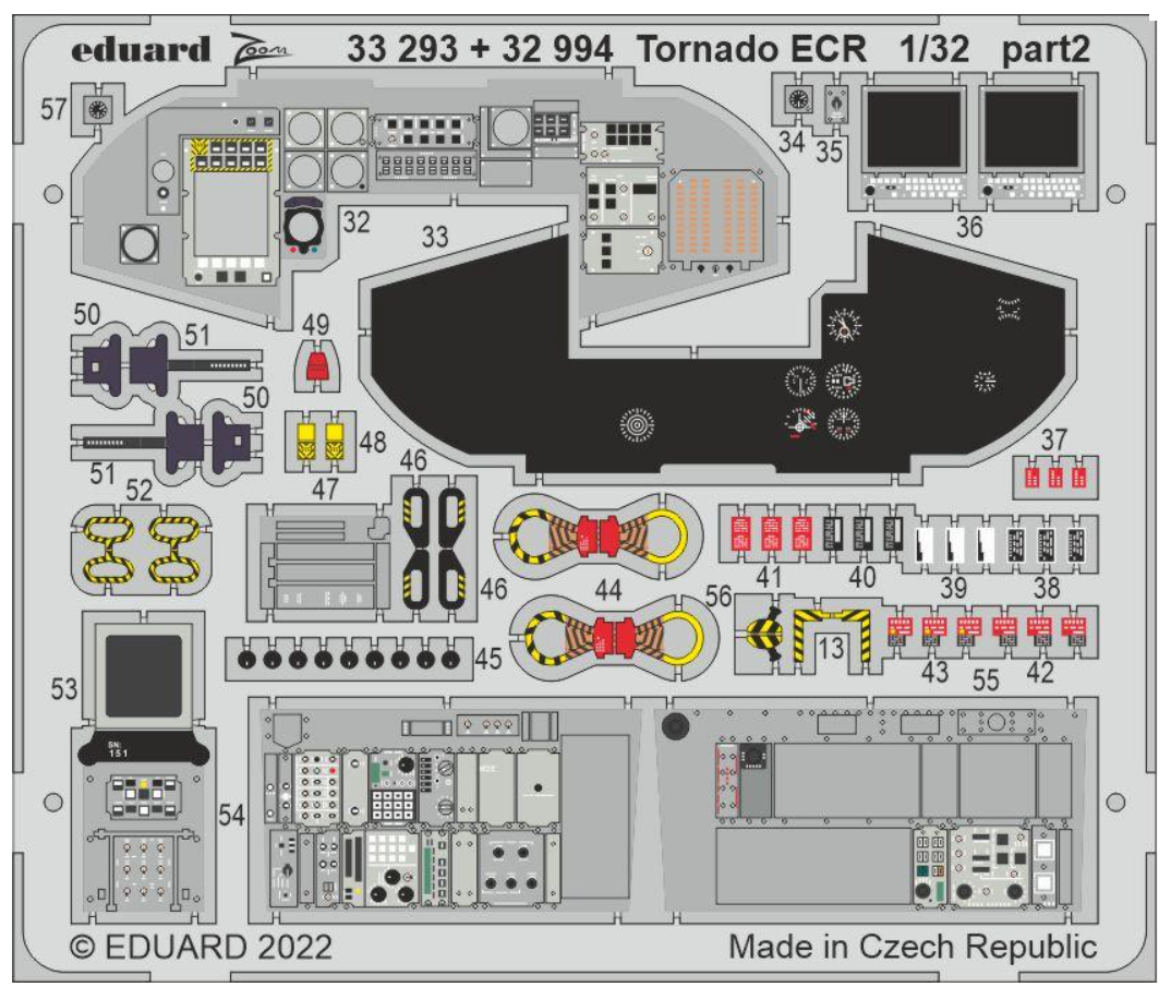 Eduard 33293 Tornado ECR ITALERI 1/32 – immagine 2