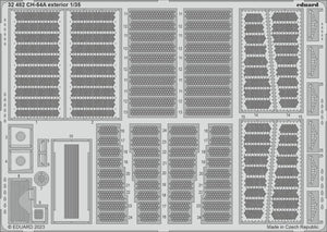Eduard 32482 CH-54A exterior ICM 1/32