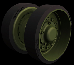 Panzer Art RE35-651 M4 “Sherman” HVSS Idler wheels 1/35 – image 3