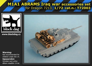 Black Dog T72003 M1A1 ABRAMS Iraq War for Dragon 07213 1/72 – immagine 2