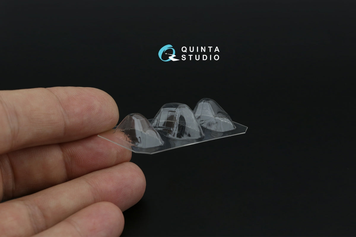 Quinta Studio QC72008 F6F-3/5 Hellcat vacuumed clear canopy (Eduard) 1/72 – Bild 5