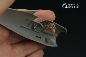 Quinta Studio QD48297 Gloster Gladiator MKI 3D-Printed &amp;amp; coloured Interior on decal paper (Roden) 1/48 – immagine 6