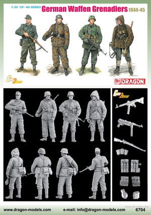 Dragon 6704 German Waffen Grenadiers 1944-45 1/35 – Bild 2