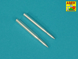 Aber 16079 Set of 7,5cm projectiles x 10 pcs. for German A/T gun PaK 40 1/16 – immagine 2