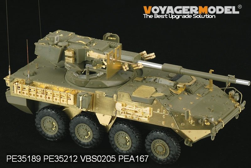 Maquette Voyager PE35189 M1128 MGS de l&amp;#39;armée américaine moderne pour AFV CLUB 35128 1/35 – image 5
