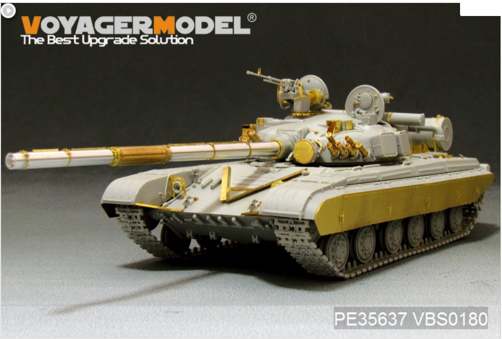 Voyager Model PE35637 Modern Russian T-64A Mod.1981 MBT (smoke discharger include) (For TRUMPETER 01579) 1/35 – Bild 3