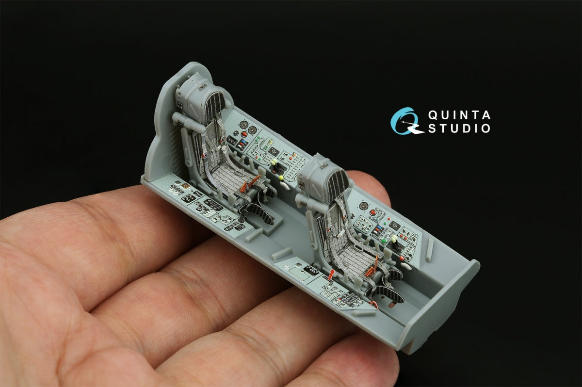 Quinta Studio QD48573 MiG-31M 3D-Printed &amp;amp; colored Interior on decal paper (Hobby Boss) 1/48 – image 5