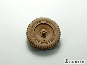 E.T. Model P35-124 WWII German Sd.kfz.250/Sd.kfz.10 Sagged Front Wheels for Dragon Kit 1/35 – imagen 4