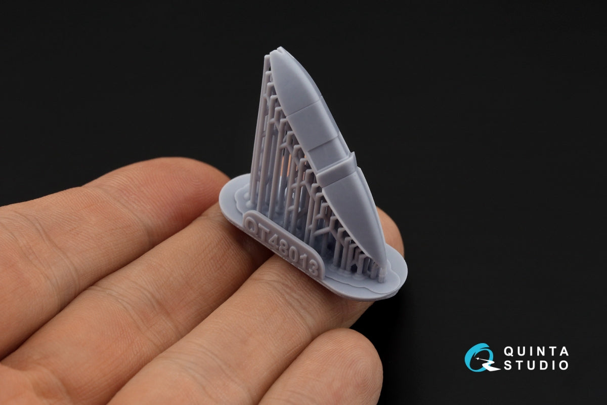 Quinta Studio QDS+48204 Tornado ECR German 3D-Printed &amp;amp; colored Interior on decal paper (Revell) (small version) (with 3D-printed resin parts) 1/48 – image 13