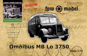 FPW Modèle TDW005 Triumph des Willens - MB Lo3750 omnibus 1/72