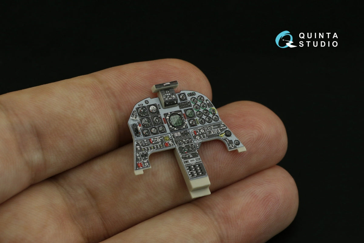 Intérieur coloré imprimé en 3D sur papier décalcomanie pour le kit KittyHawk (QD32086 F-5E-3/RF-5E) au 1/32  – image 5