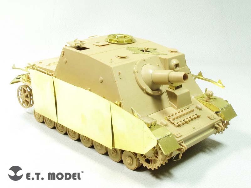 E.T. Model E35-265 WWII German Stu.Pz.IV&amp;quot;Brummbar&amp;quot; Schurzens（Late Production) Tamiya 35353 1/35 – imagen 3