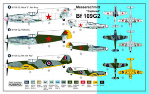 AZmodel AZ7496 Messerschmitt Bf 109Ga-2 &amp;quot;Captured&amp;quot; 1/72 – immagine 2